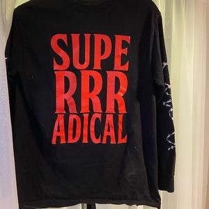 Superrr radical long sleeve tee